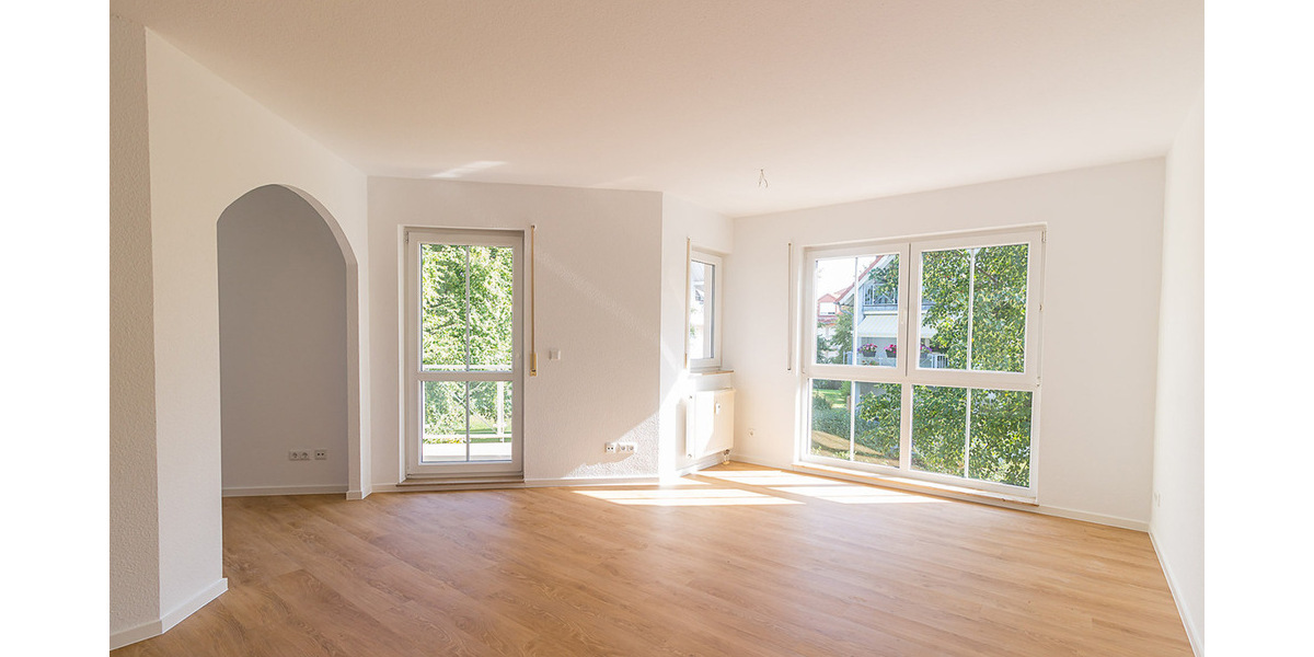 AB 01.07.2026 + MARKKLEEBERG + 2 ZIMMER + ERDGESCHOSS + BALKON - Erdgeschoßwohnung Markkleeberg Großstädteln | Angebot:26442095