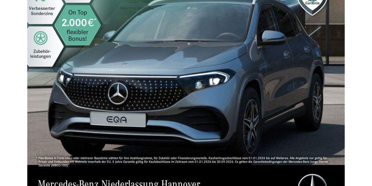 Mercedes-Benz EQA 17.001 km 36.890 &euro; Hannover/Langenhagen 30855