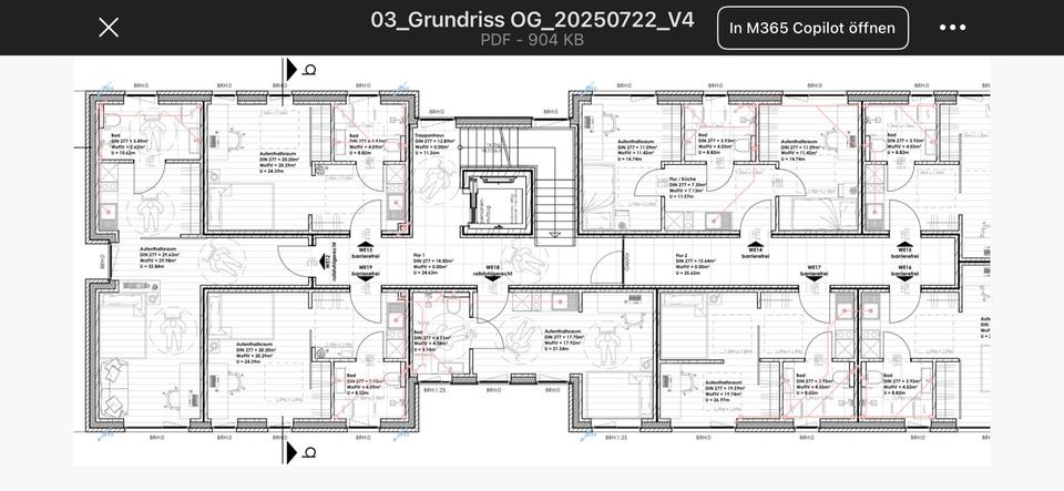 Etagenwohnung Oldenburg Eversten - 1 Zimmer, 25 m&sup2;, 144.000&euro; | Angebot:24705899