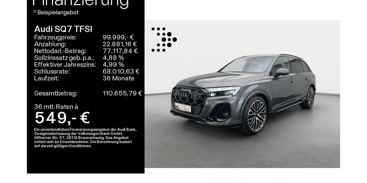 Audi SQ7 9.600 km 99.999 &euro; Linsengericht 63589