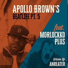 Apollo Brown Beatlife Pt. 5 feat: Morlockko Plus 04.12.2025 DAS ZENTRUM - Internationales Jugendkulturzentrum Bayreuth
