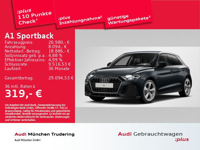 Audi A1 4.462 km 26.980 &euro; München 81825