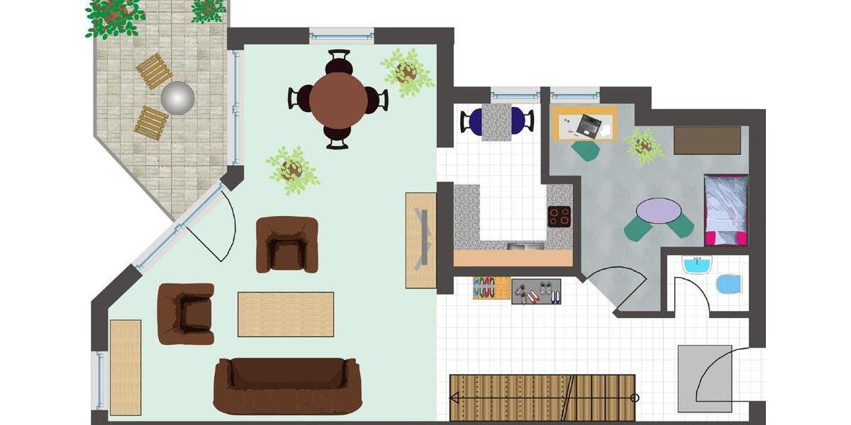 Etagenwohnung Ilmenau - 3 Zimmer, 97 m&sup2;, 930&euro; | Angebot:24416037