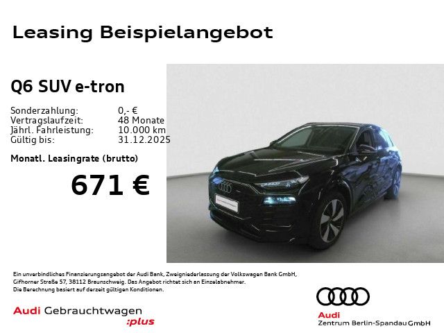Audi Q6 e-tron 11.769 km 69.888 € Berlin 13581