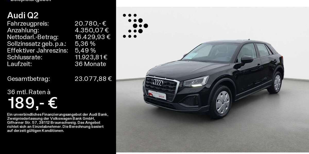 Audi Q2 42.843 km 20.780 &euro; Bad Nauheim 61231