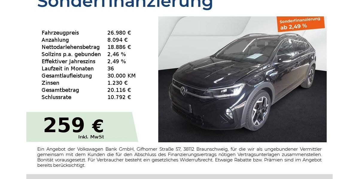 VW Taigo 24.130 km 26.980 &euro; Fürth 90763