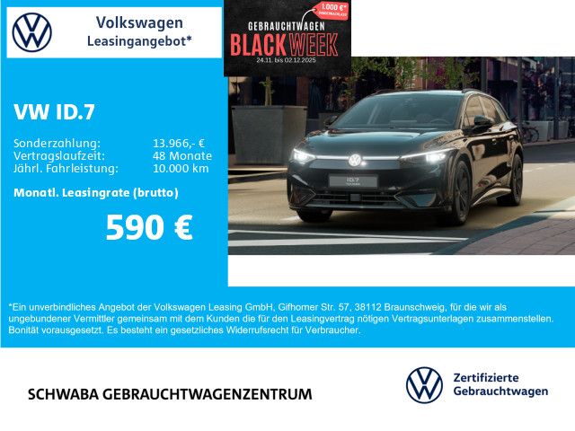 VW ID.7 11.611 km 52.910 € Gersthofen 86368