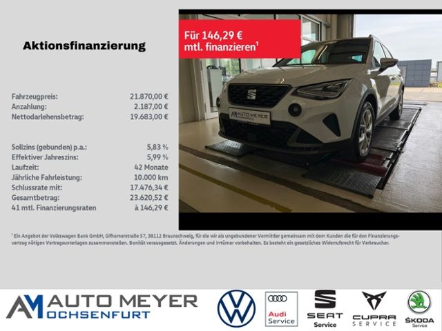 Seat Arona 20.178 km 21.870 &euro; Ochsenfurt 97199