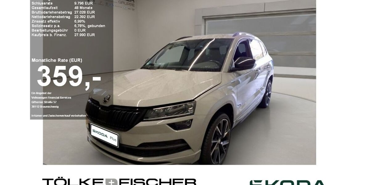 Skoda Karoq 41.524 km 27.990 &euro; Krefeld 47809
