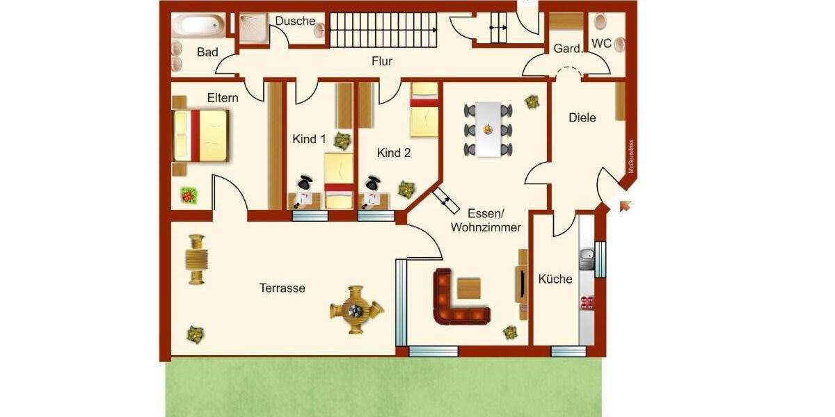 Mehrfamilienhaus, Wohnhaus Neusäß - 4 Zimmer, 135 m&sup2;, 1.950&euro; | Angebot:25607054