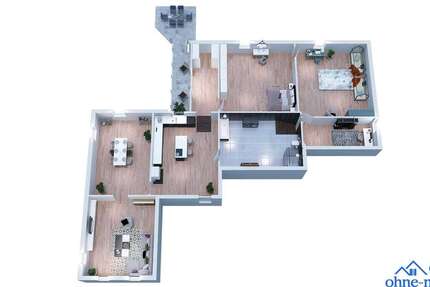 Wohnung zum Kaufen in Dettingen 290.000 € 91.21 m² 5 zimmer