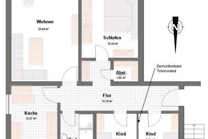 Wohnung Offenbach an der Queich - 4 Zimmer, 92 m&sup2;, 249.000&euro; | Angebot:26465467