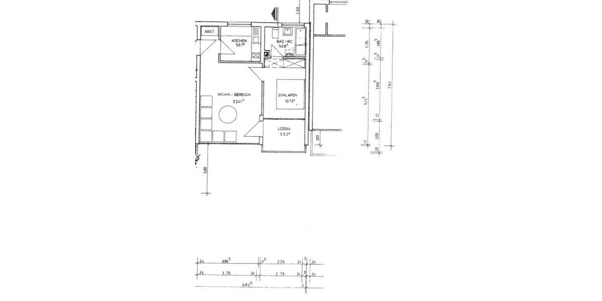Etagenwohnung Bendorf Sayn - 2 Zimmer, 139.000&euro; | Angebot:25696848