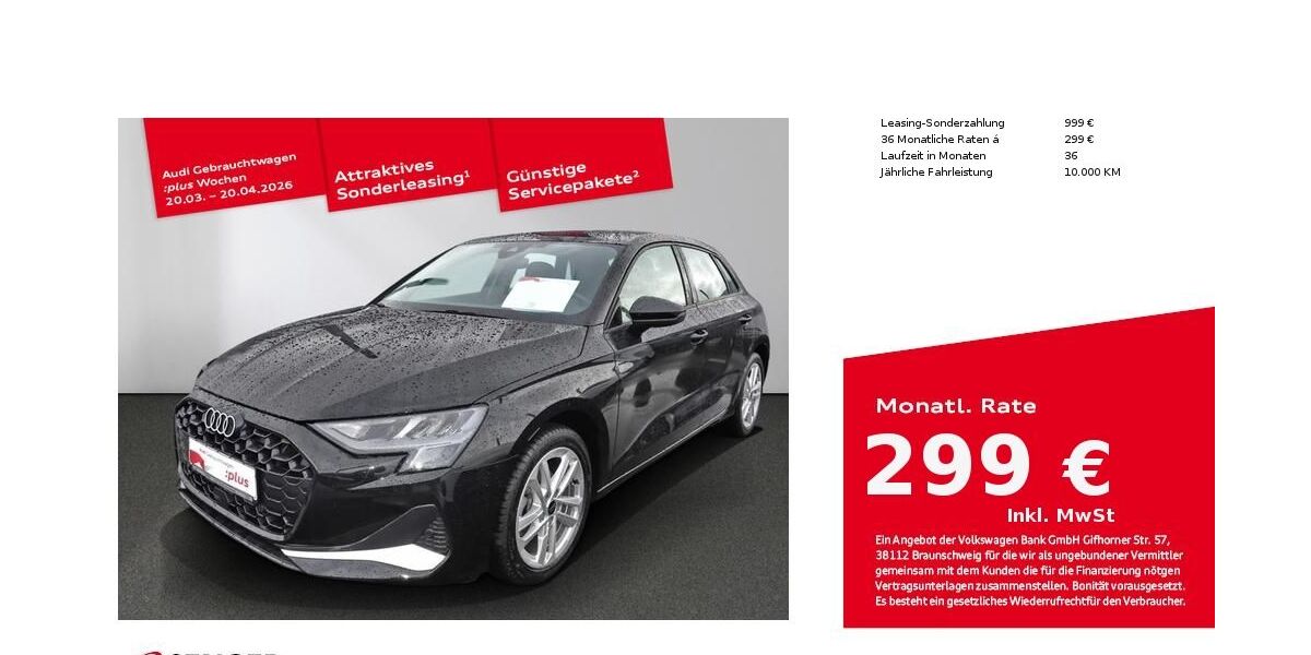 Audi A3 27.300 km 29.450 &euro; Lübeck 23556