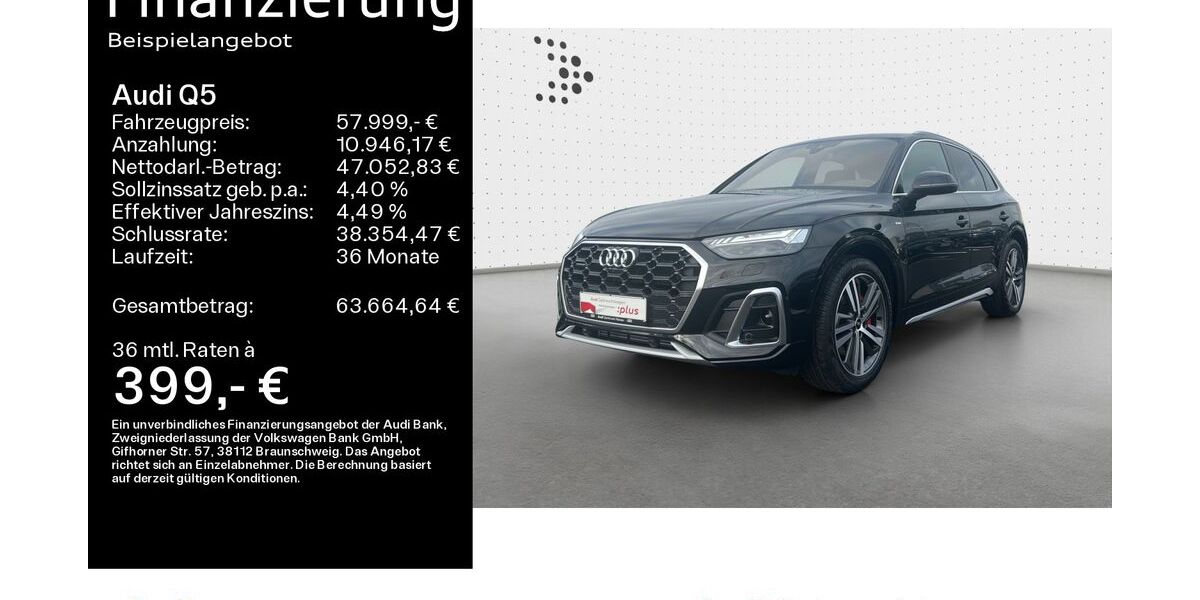Audi Q5 4.800 km 56.899 &euro; Hanau 63452