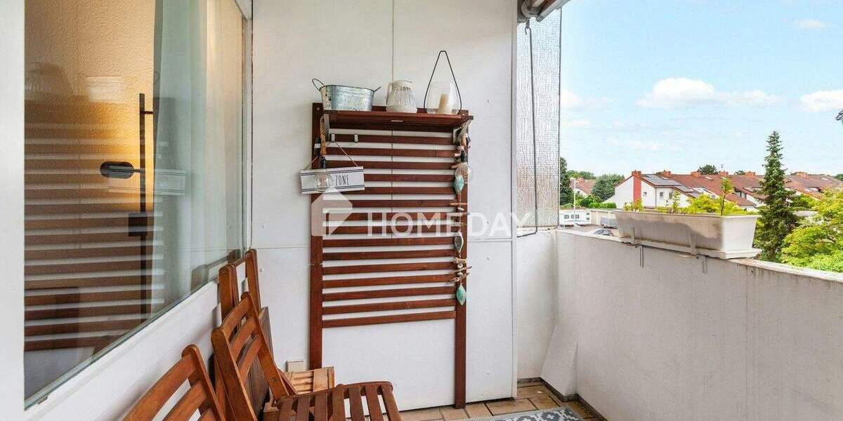 Erbbauzins: Helle 3-Zimmer-Wohnung mit Loggia - ca. 76 Quadratmeter in der ersten Etage 3 zimmer