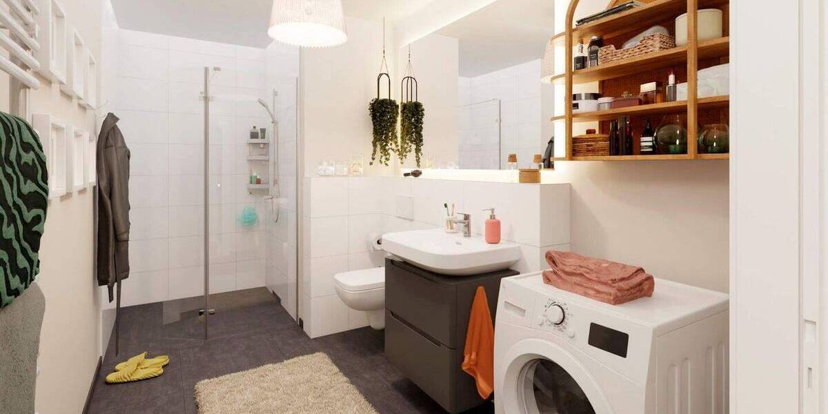 Etagenwohnung Düsseldorf Benrath - 2 Zimmer, 66 m&sup2;, 395.900&euro; | Angebot:26014732