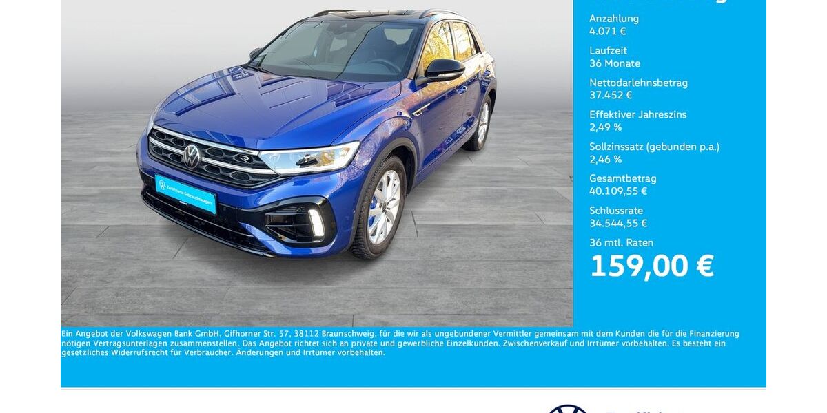 VW T-Roc 25.371 km 38.755 &euro; Dortmund 44379