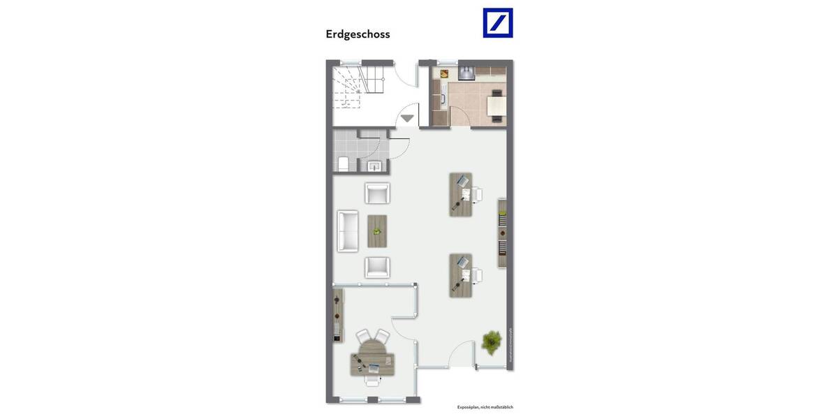 Gewerbeobjekt Bad Salzuflen Innenstadt - 2 Zimmer, 619&euro; | Angebot:26917421