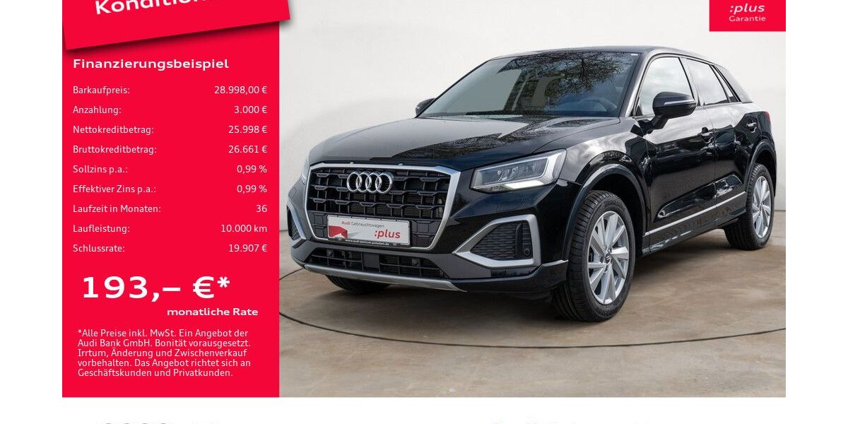 Audi Q2 3.532 km 28.498 &euro; Potsdam 14482