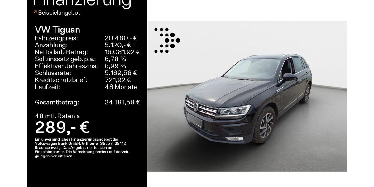 VW Tiguan 55.000 km 20.480 &euro; Lichtenfels 96215