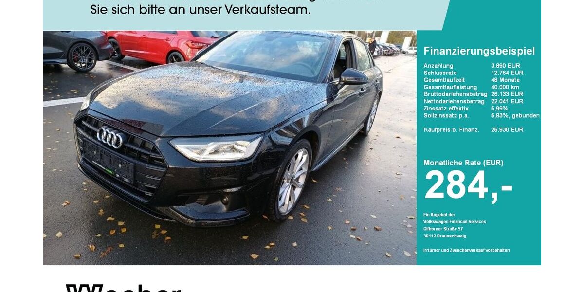 Audi A4 63.419 km 25.930 &euro; Leonberg 71229