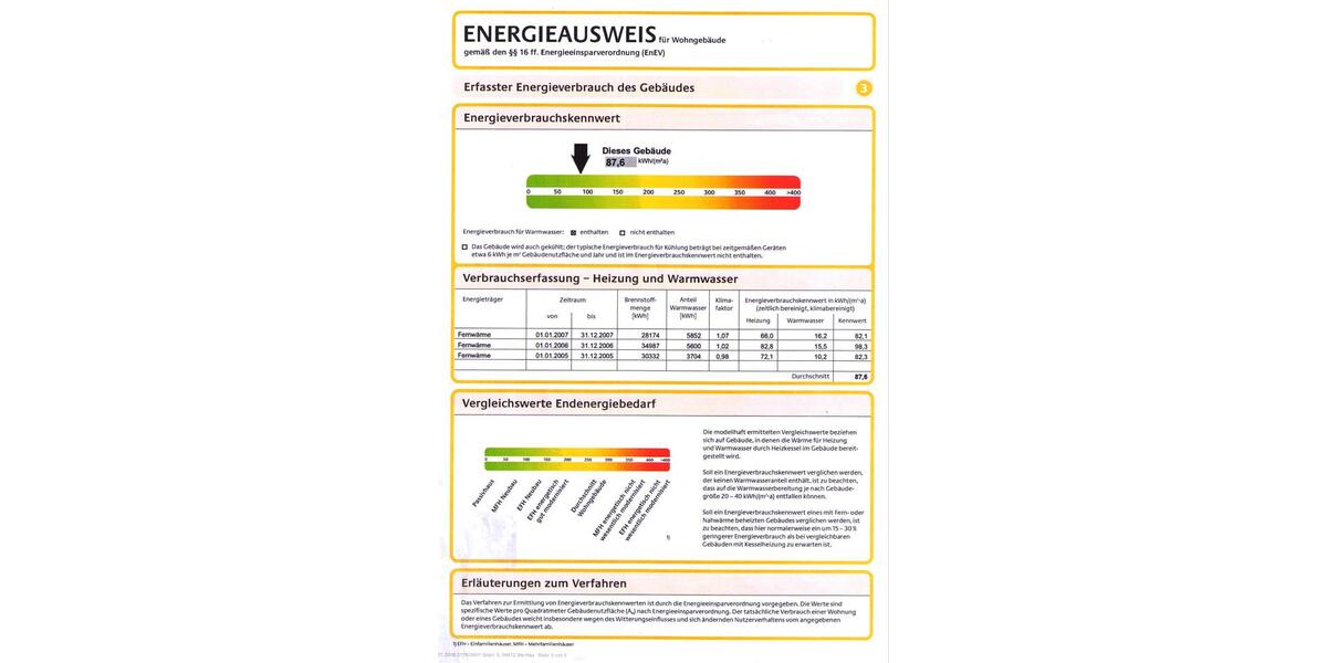 Dachgeschoßwohnung Werdau - 3 Zimmer, 76 m&sup2;, 707&euro; | Angebot:26350221