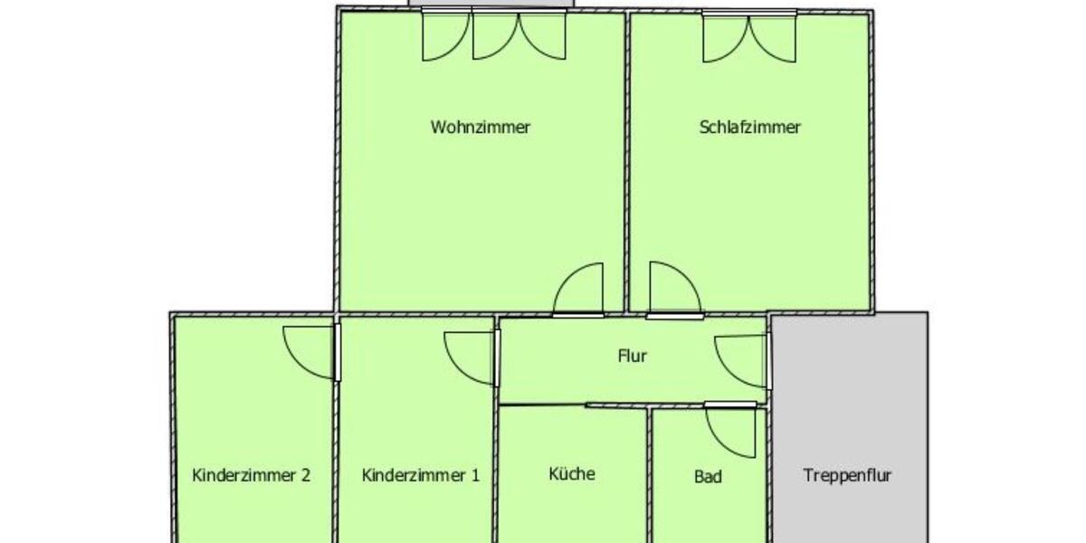 4 Zimmer frisch saniert 4 zimmer