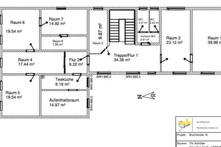 Büro & Praxisflächen von 60 - 253 m² in zentraler Lage zimmer