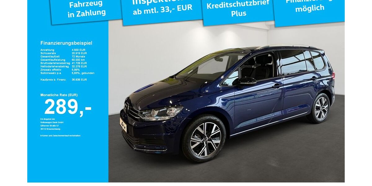 VW Touran 14.691 km 35.999 &euro; Kempten 87437