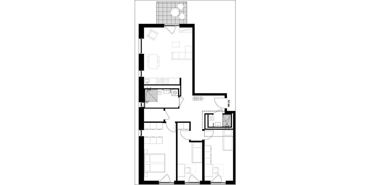 Etagenwohnung Aschaffenburg Innenstadt - 4 Zimmer, 98 m&sup2;, 544.980&euro; | Angebot:25865168
