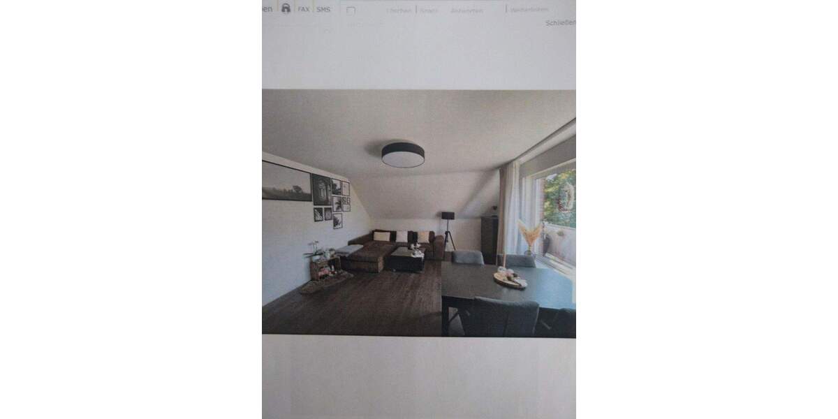 Nette kleine Dachgeschosswohnung in Budberg 2 zimmer