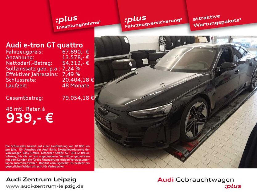 Audi e-tron GT 33.447 km 67.890 € Leipzig 04129