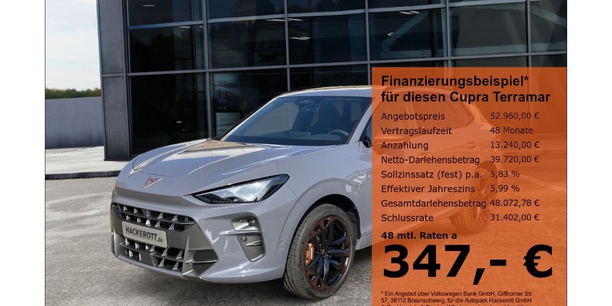 Cupra Terramar 5.590 km 47.980 &euro; Hannover 30165