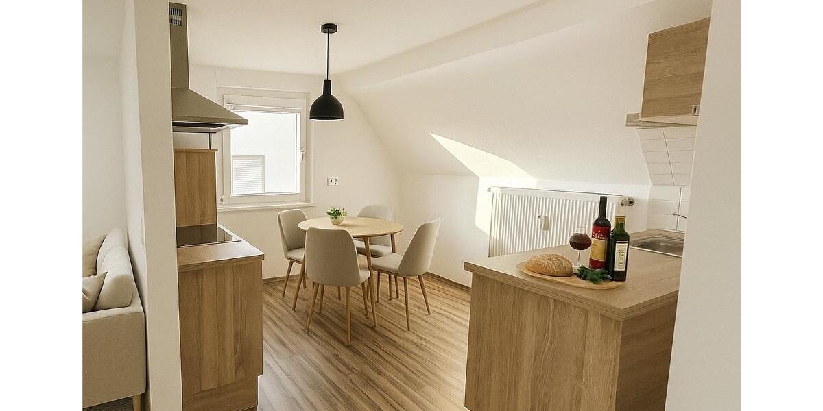 Dachgeschoßwohnung Goldbach - 3 Zimmer, 60 m&sup2;, 750&euro; | Angebot:25168423