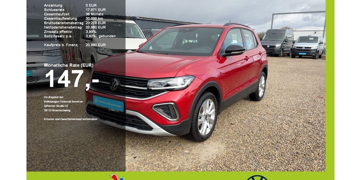 VW T-Cross 9.200 km 20.970 &euro; Mainburg 84048