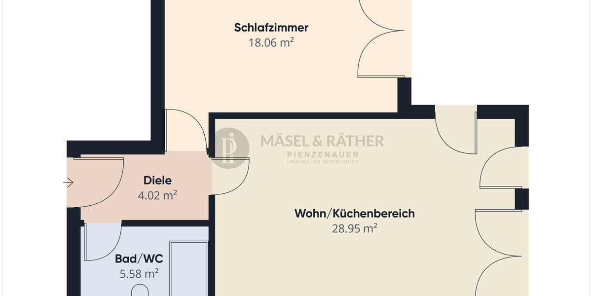 Etagenwohnung Höhenkirchen-Siegertsbrunn Höhenkirchen - 2 Zimmer, 65 m&sup2;, 570.000&euro; | Angebot:25268011