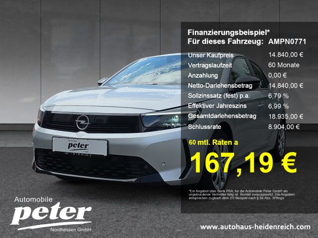 Opel Corsa 28.830 km 14.840 &euro; Witzenhausen 37213