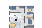 Vermietete 3-Zimmer-Wohnung im 2. Obergeschoss in schöner Lage! Für Kapitalanleger! - Etagenwohnung Rossau Schönborn-Dreiwerden | Angebot:23145069