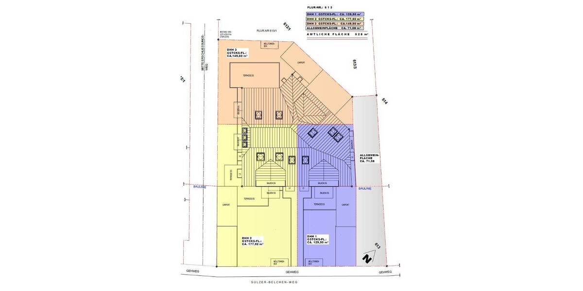 Reihenendhaus München Trudering-Riem - 5 Zimmer, 133 m&sup2;, 1.039.000&euro; | Angebot:26306820