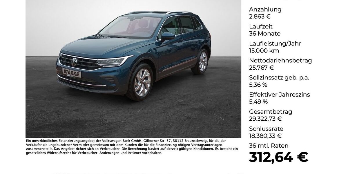 VW Tiguan 42.795 km 27.930 &euro; Versmold 33775