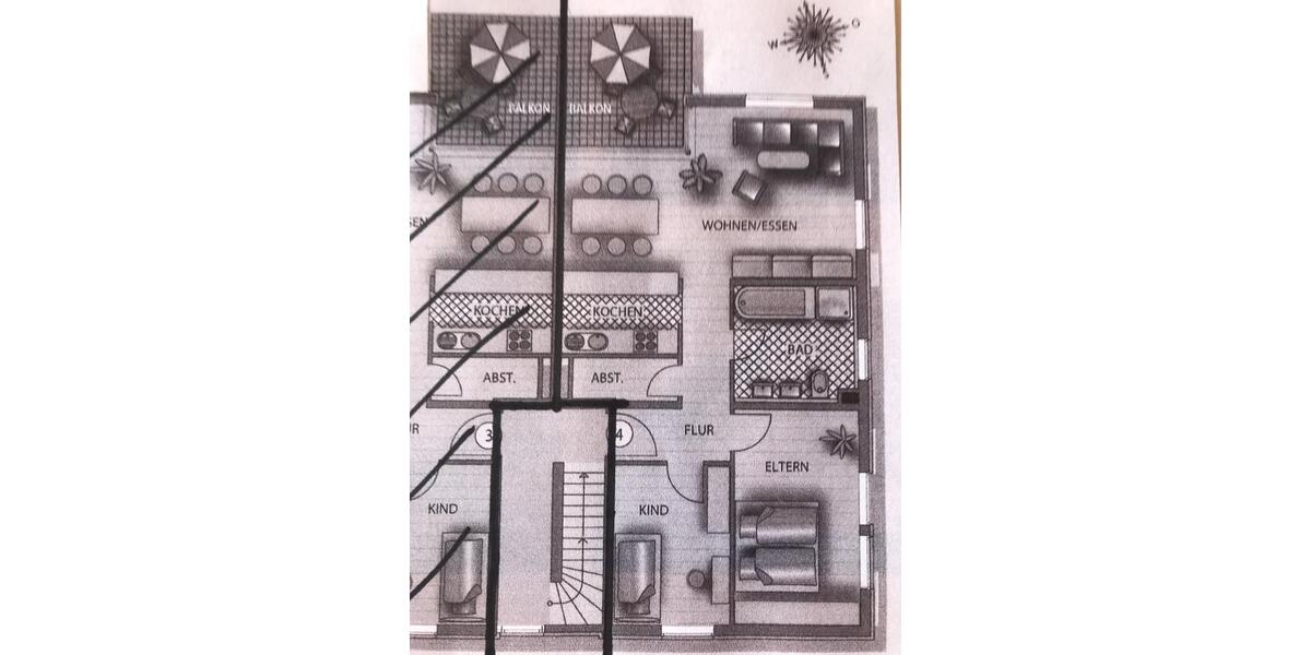 Etagenwohnung Breisach am Rhein - 3 Zimmer, 83 m&sup2;, 360.000&euro; | Angebot:25179696