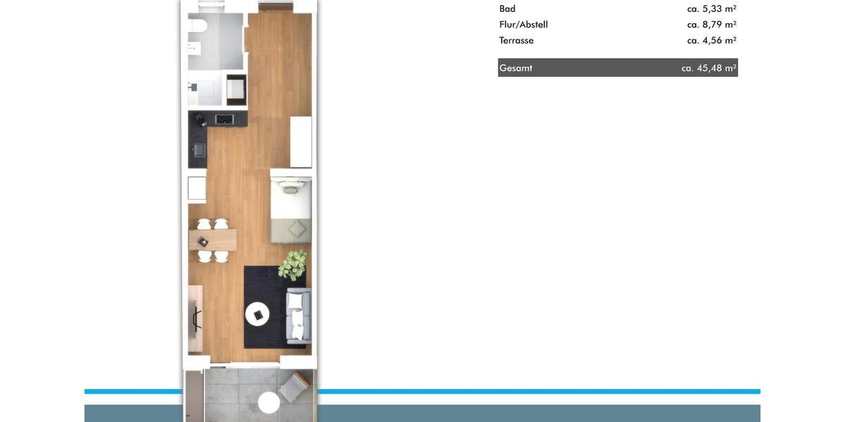 Etagenwohnung Vohenstrauß - 1 Zimmer, 46 m&sup2;, 175.098&euro; | Angebot:25918924