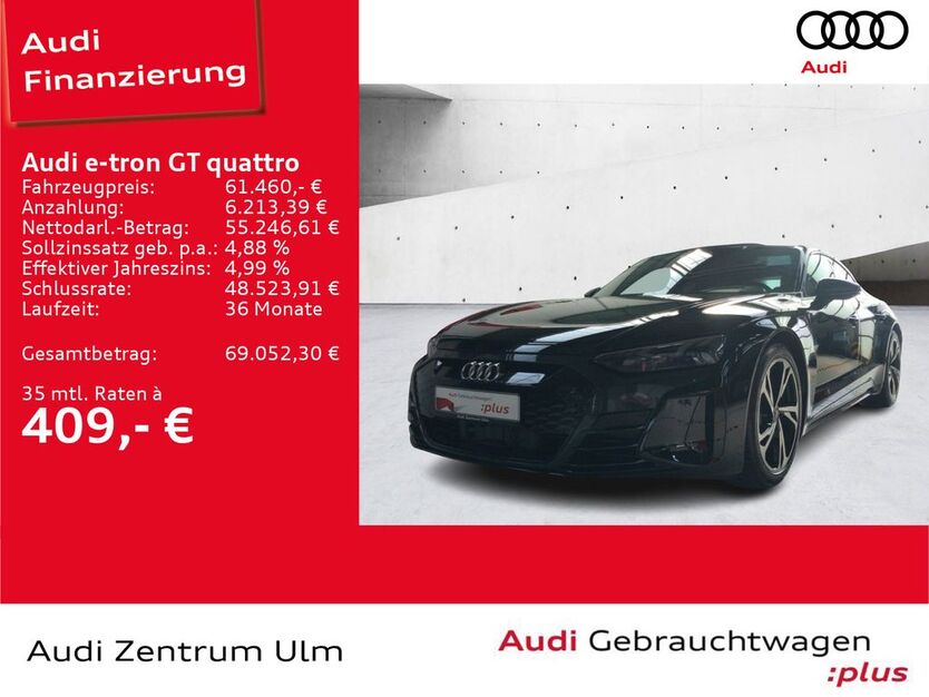 Audi e-tron GT 54.700 km 61.460 € Ulm 89073