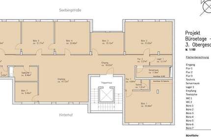Büro in Stuttgart Bad Cannstatt 5.100.000 € 1066.09 m²