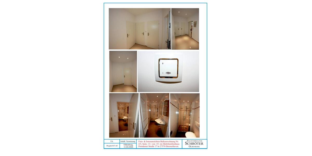 Etagenwohnung Bremerhaven - 5 Zimmer, 106 m&sup2;, 970&euro; | Angebot:26148722
