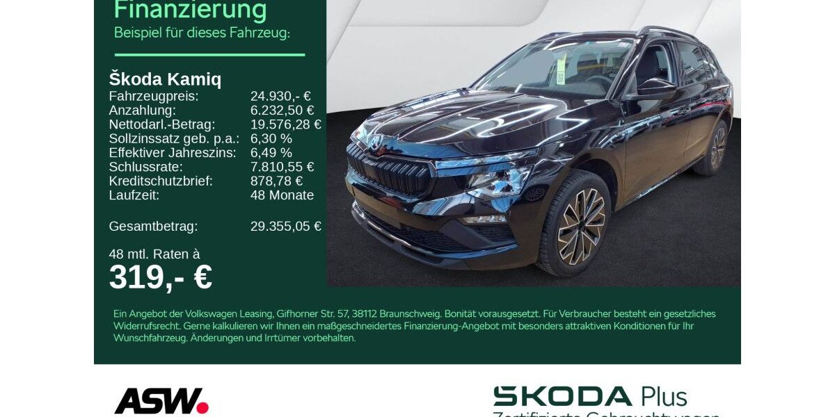 Skoda Kamiq 26.300 km 24.930 &euro; Bad Rappenau 74906