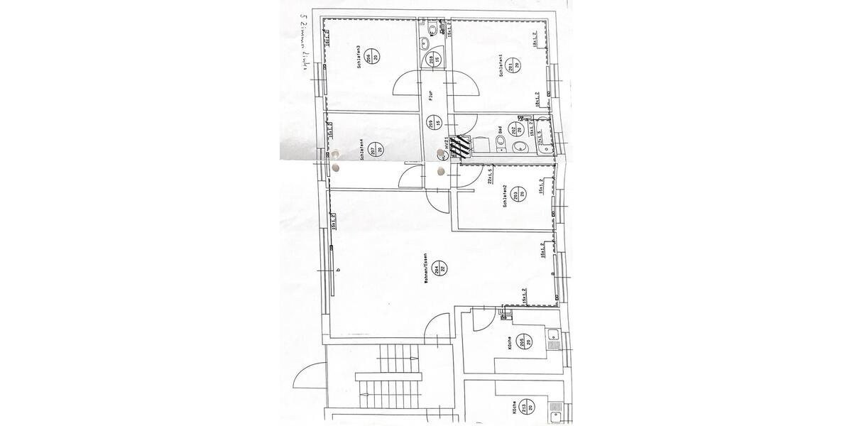 Etagenwohnung Augsburg Bärenkeller - 5 Zimmer, 114 m&sup2;, 459.999&euro; | Angebot:24652092