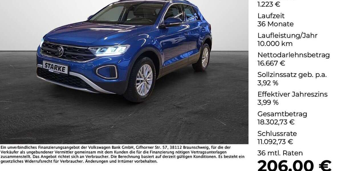 VW T-Roc 47.822 km 17.890 &euro; Ibbenbüren 49477