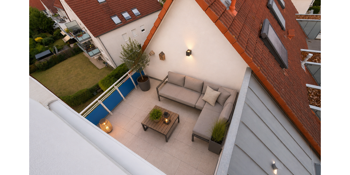 *Schöne DG-Maisonnette-Whg. mit gr. Terrasse und Fernblick* - Maisonettenwohnung Hofheim am Taunus | Angebot:27250189